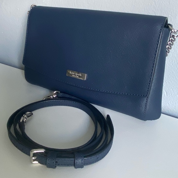 Sold - Katespade Laurel Way Greer Crossbody in Navy - Picture 6 of 9